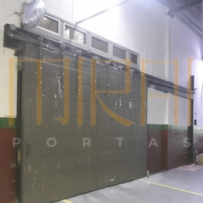 Porta corta fogo industrial no Brooklin