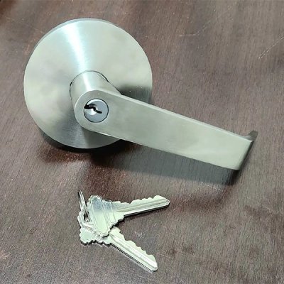 Maçaneta com Chave para Porta Corta Fogo