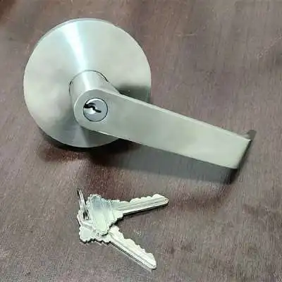 Maçaneta com Chave para Porta Corta Fogo