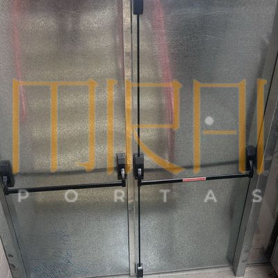 Porta Corta Fogo Dupla P120