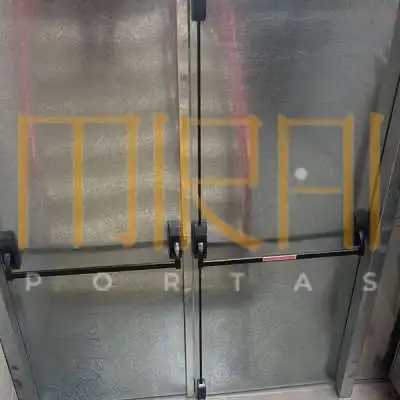 Porta Corta Fogo Dupla P120