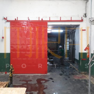 Porta Corta Fogo Industrial de Correr