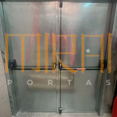 Porta Corta Fogo P90 1,98 x 2,10m (2 folhas)