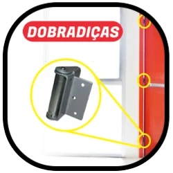 Somos Fabricantes de Dobradiças para Portas Corta Fogo Somos Fabricantes de Dobradiças para Portas Corta Fogo